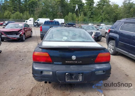 1998 Chrysler Sebring Lxi z USA, uszkodzony, nr VIN 4C3AU52N9WE126628